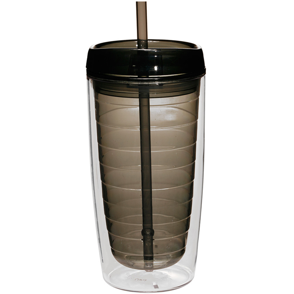 16 oz. Double Wall Tumblers with Straw 11