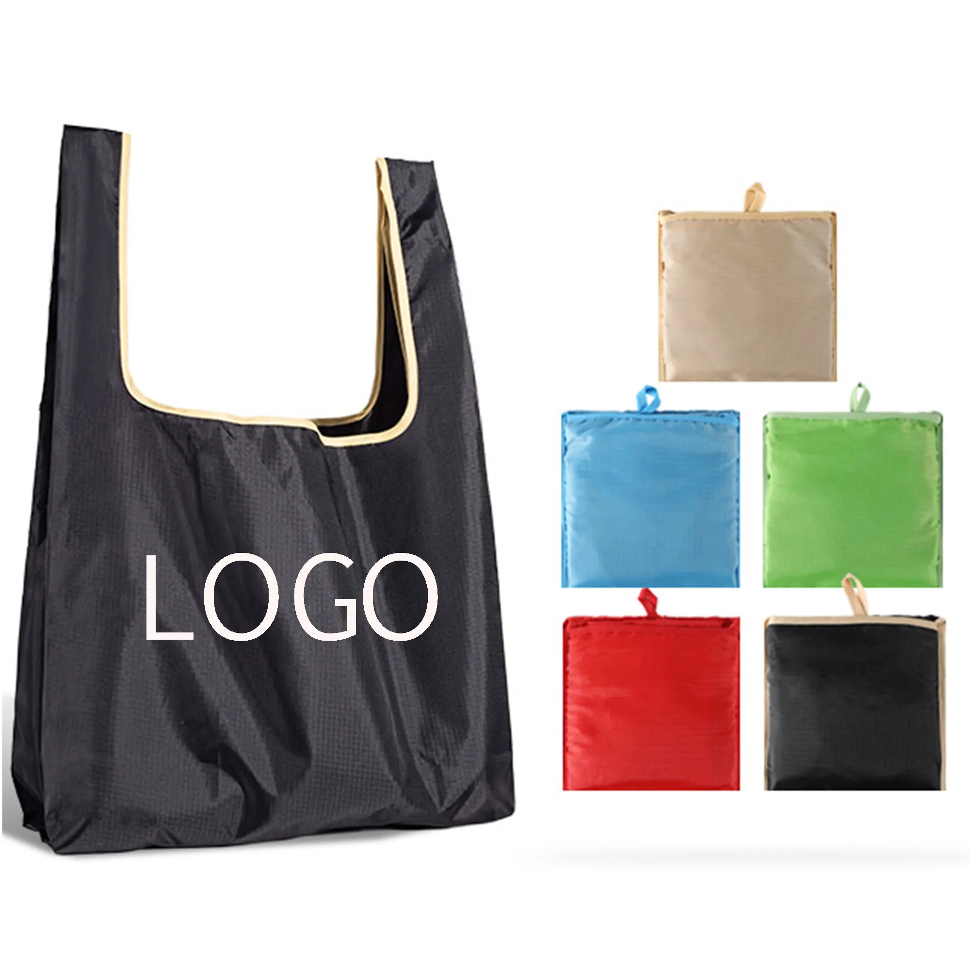 MOQ50 210D Folding Bag 1