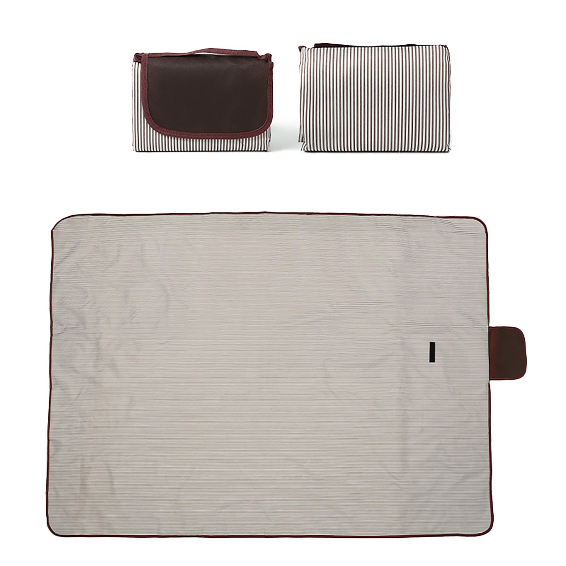 Foldable Waterproof Outdoor Streak Picnic Blanket 6