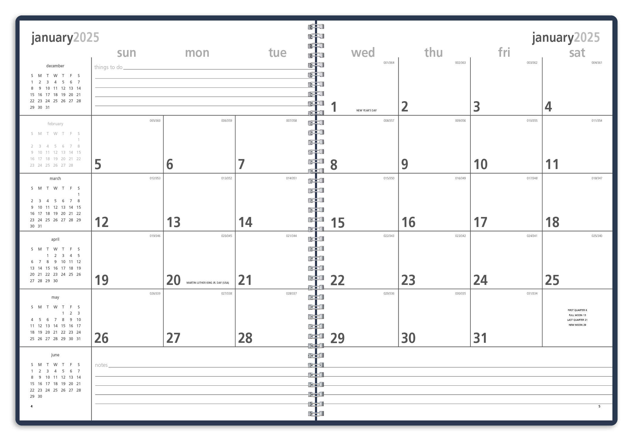 Triumph® Calendars Monthly & Weekly Planner 28