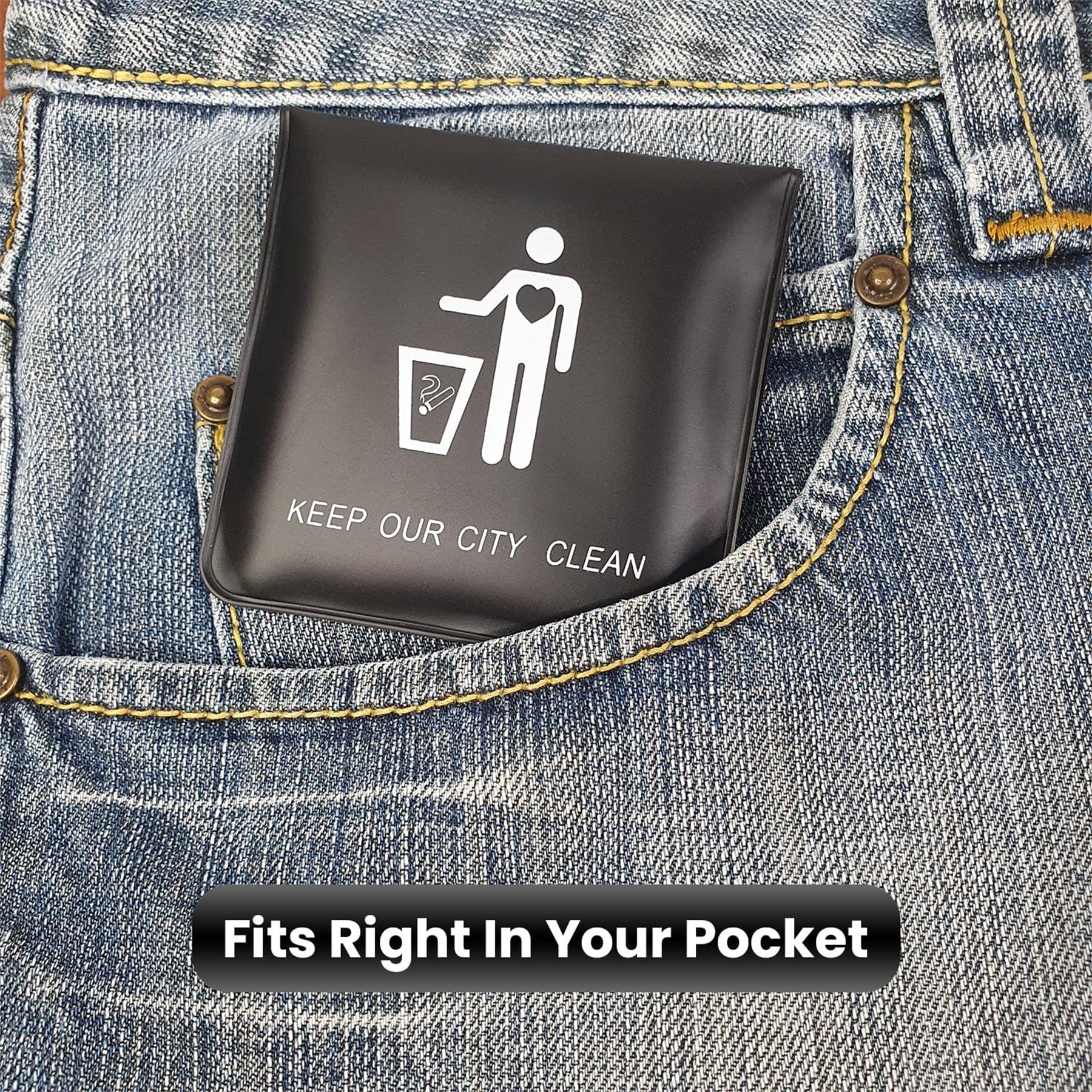 Portable Pvc Cigarette Ash Bag 3