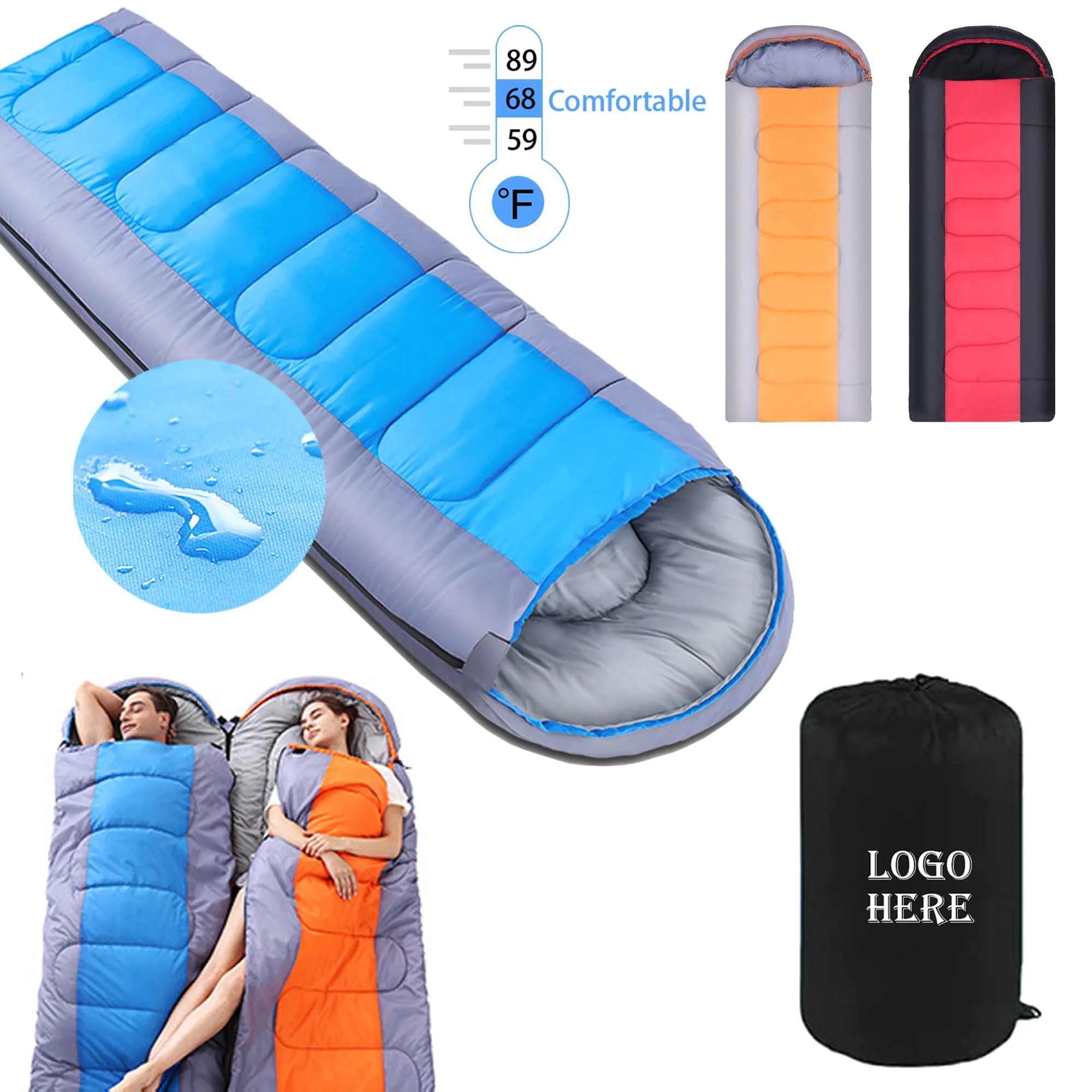 Versatile Camping Sleeping Bag For Adults 2