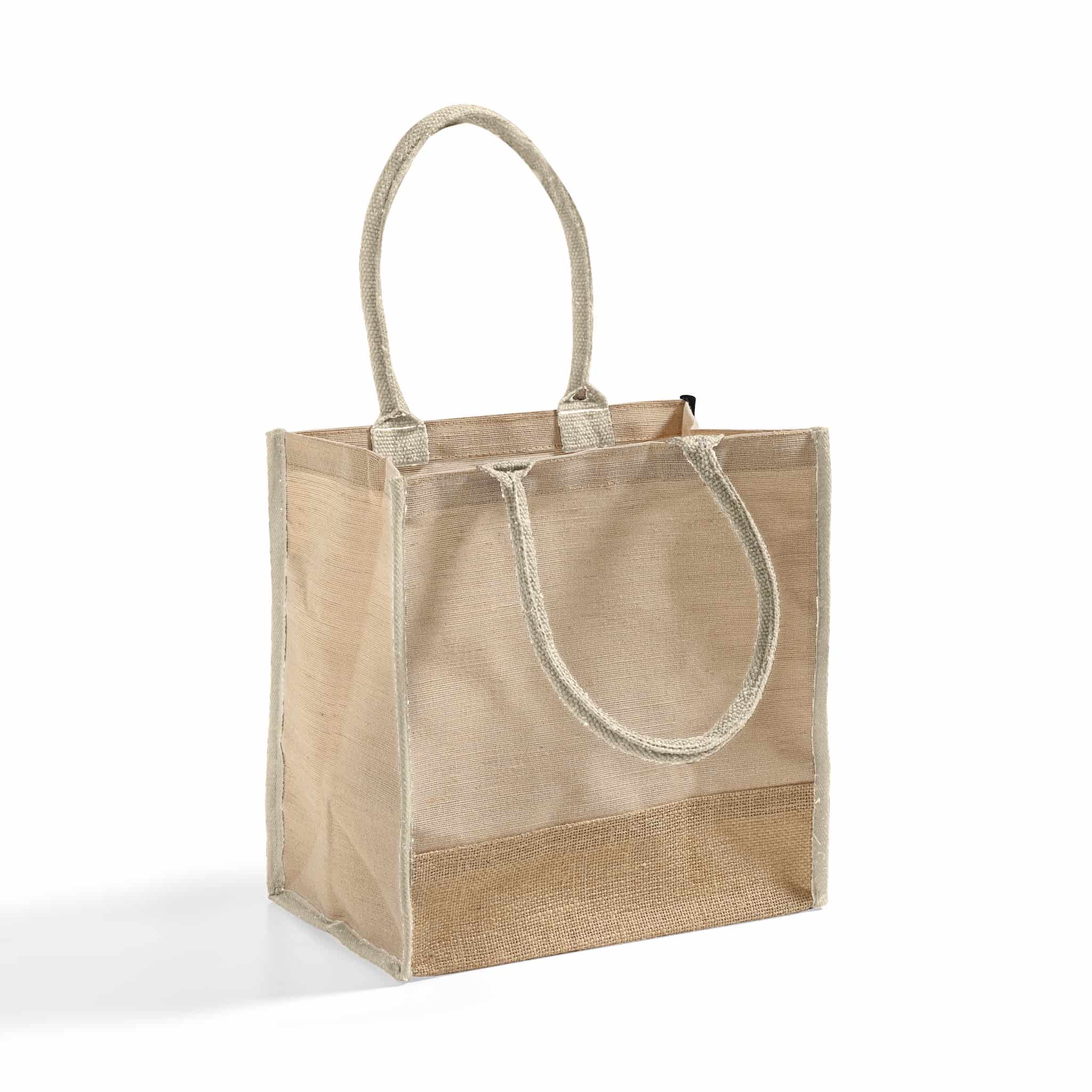 Juco Square Tote Bag, custom tote bag with logo imprint 4