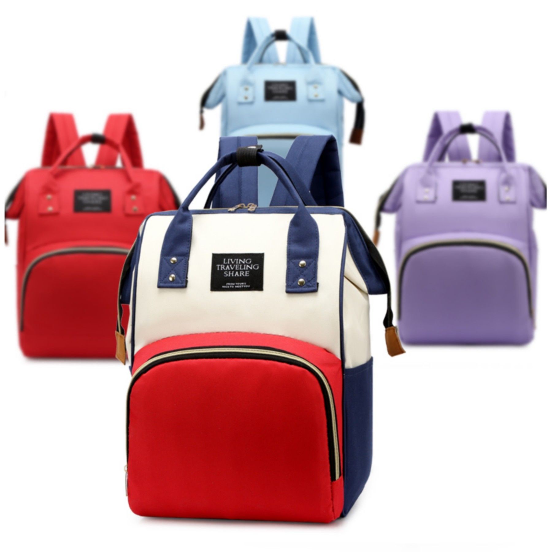 Multi-Function Waterproof Diaper Bag 14
