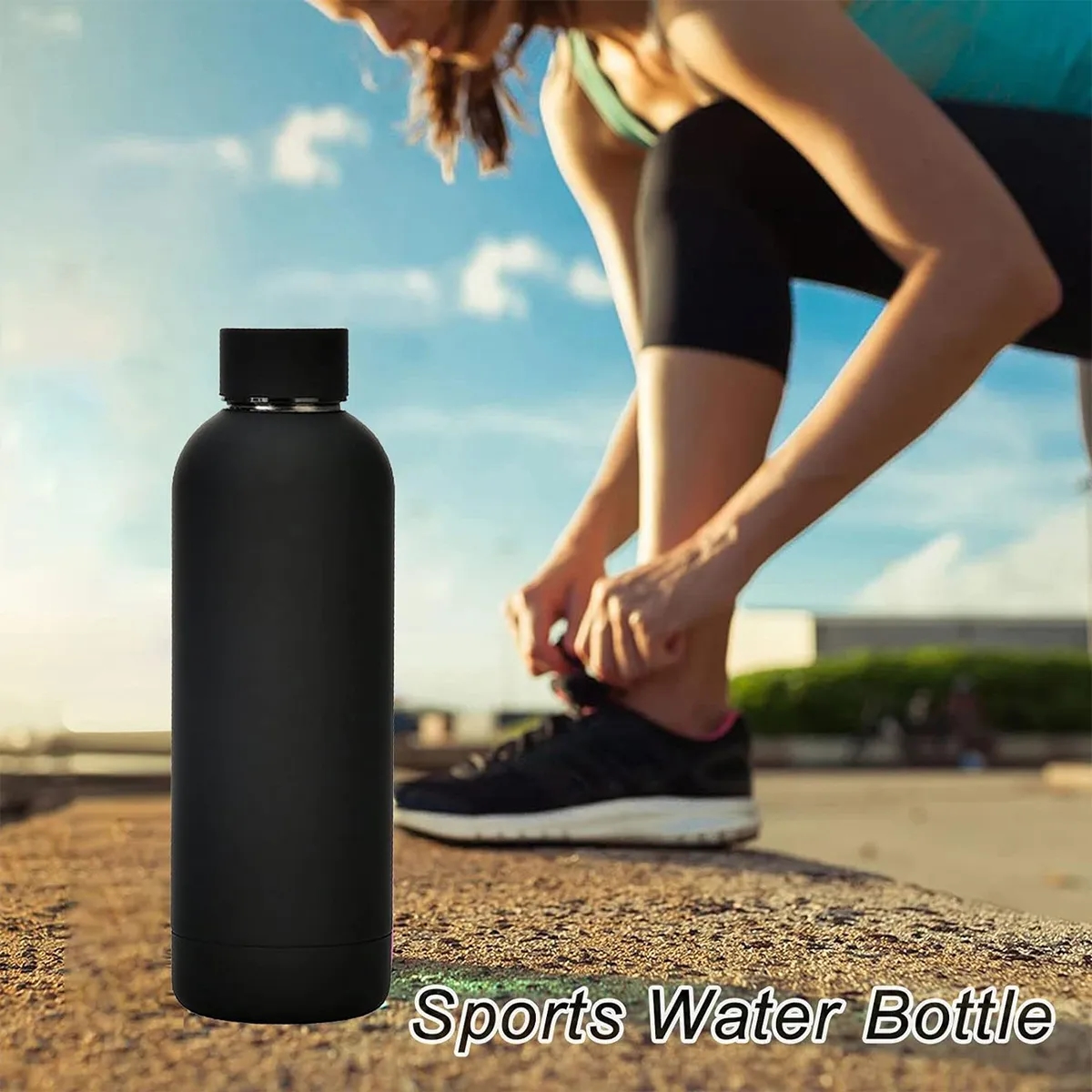 In Stock Matte Double Wall Vacuum Insulation Sports Water 4
