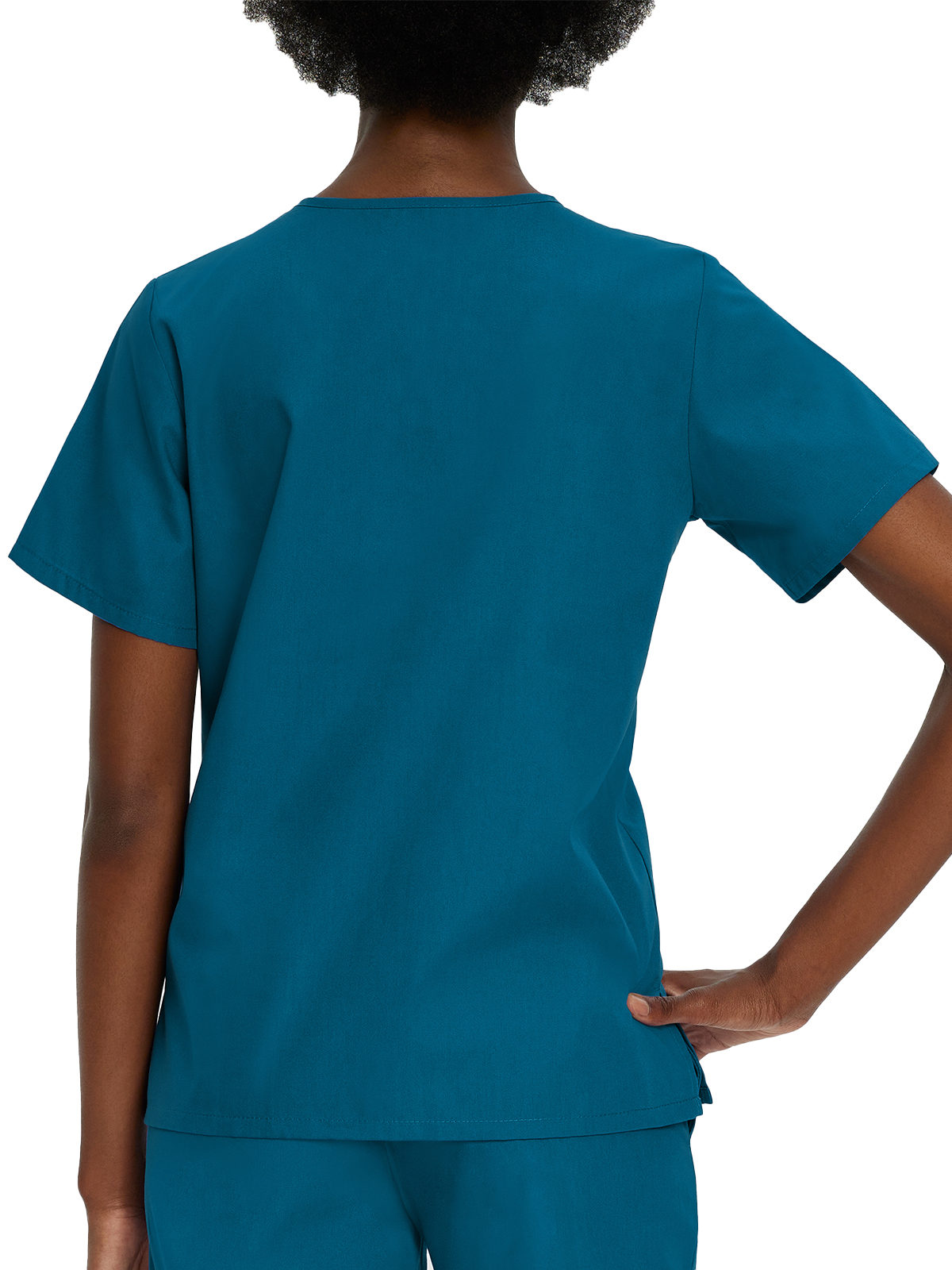 Landau - Essentials - Women's Four-Pocket Durable V-Neck Top 26