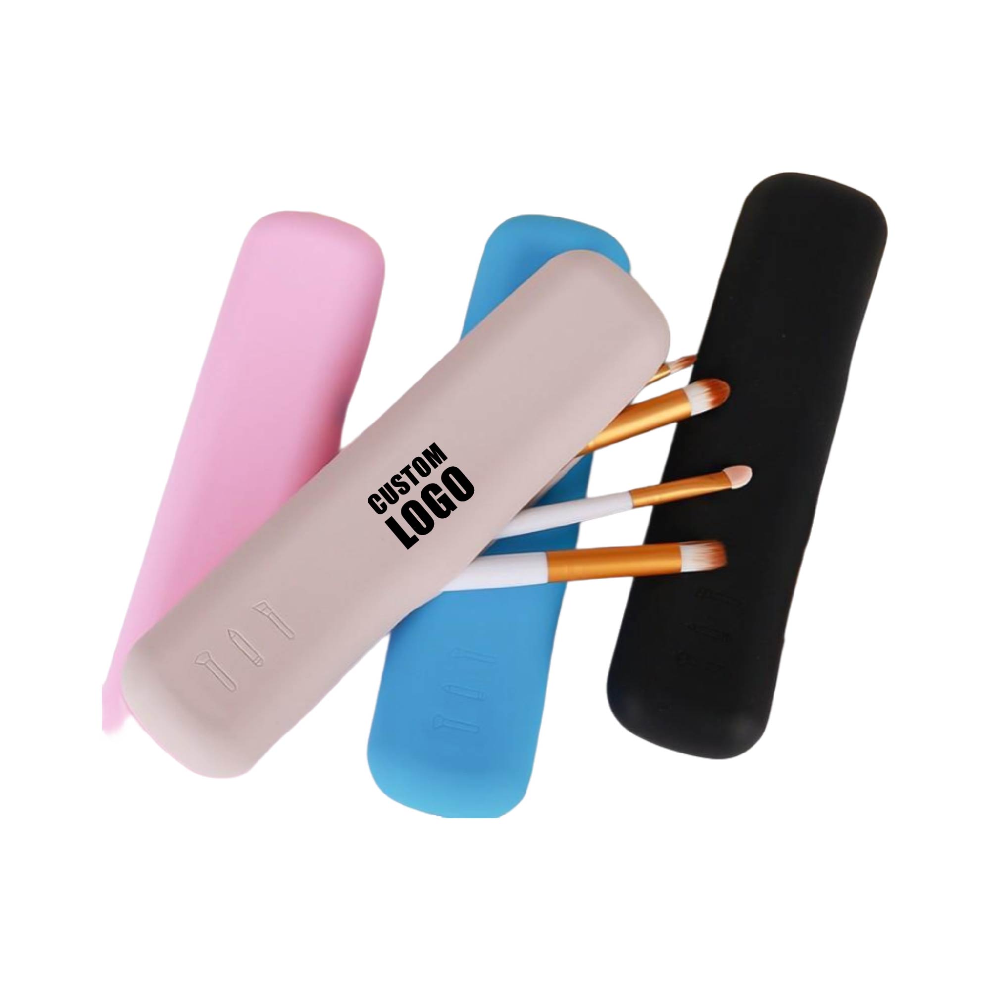 MOQ 10 pcs Silicone Cosmetic Pouch 1