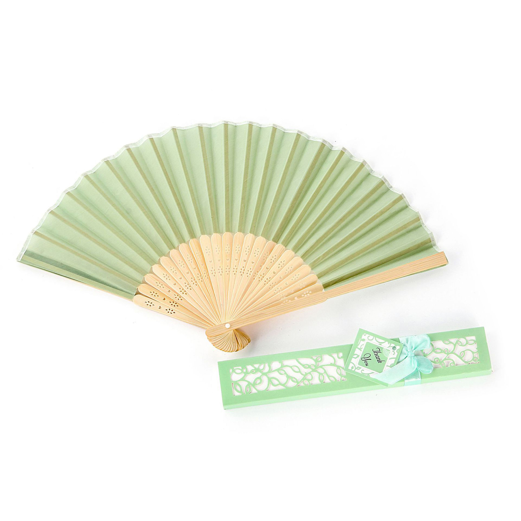 Bamboo Foldable Fan 4