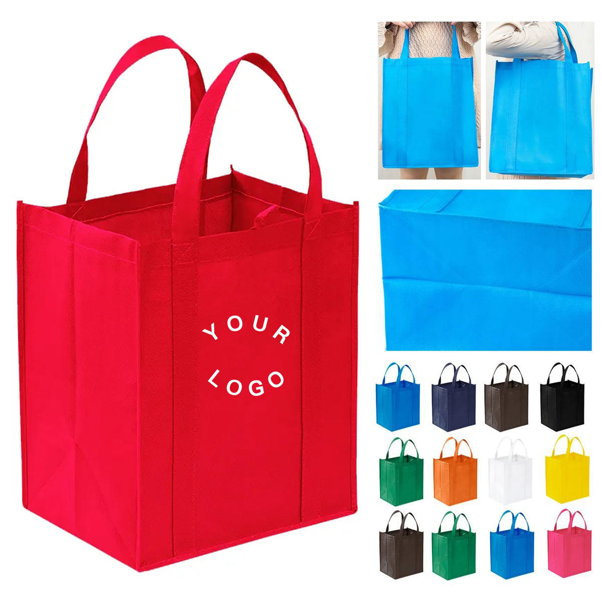 Durable Value Tote For Groceries And Daily Supplies 12