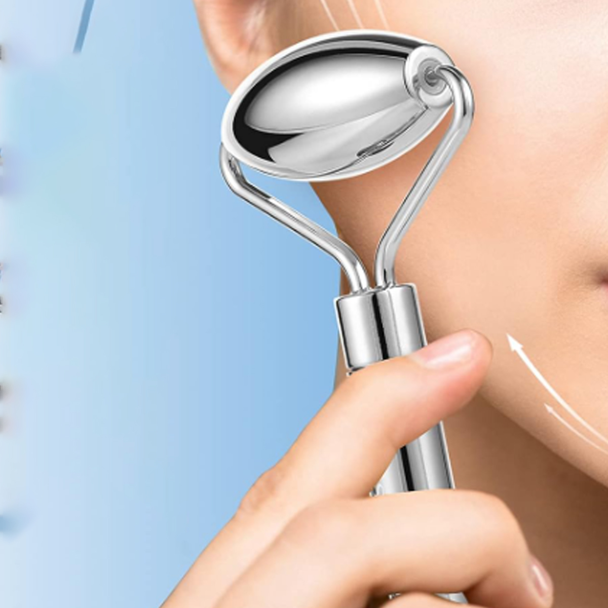 Double Head Facial Massage Roller 3