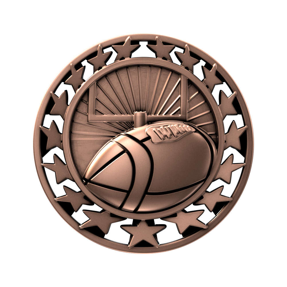 Football Star Medallion (2-1/2") 4