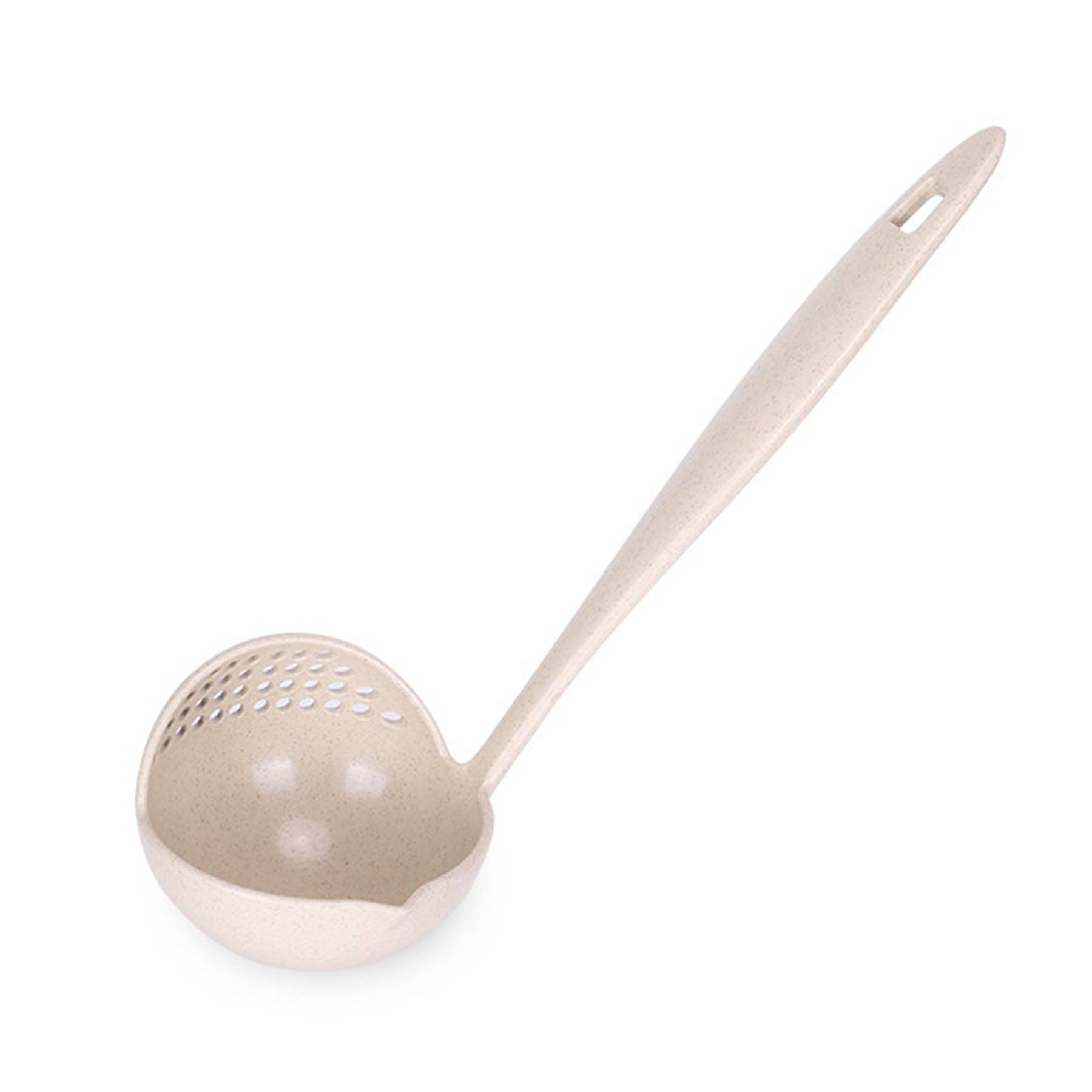 Plastic eco-friendly long-handled colander 4