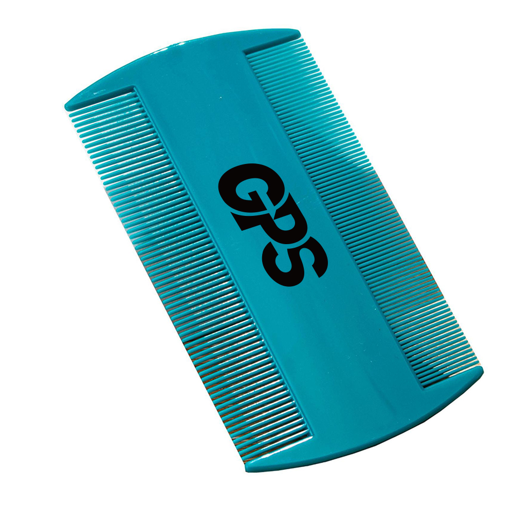 3 1/2 " Plastic double-sided pet comb 4