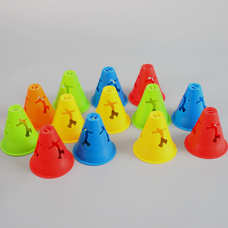 3 Inch Plastic Windproof Slalom Cones 3