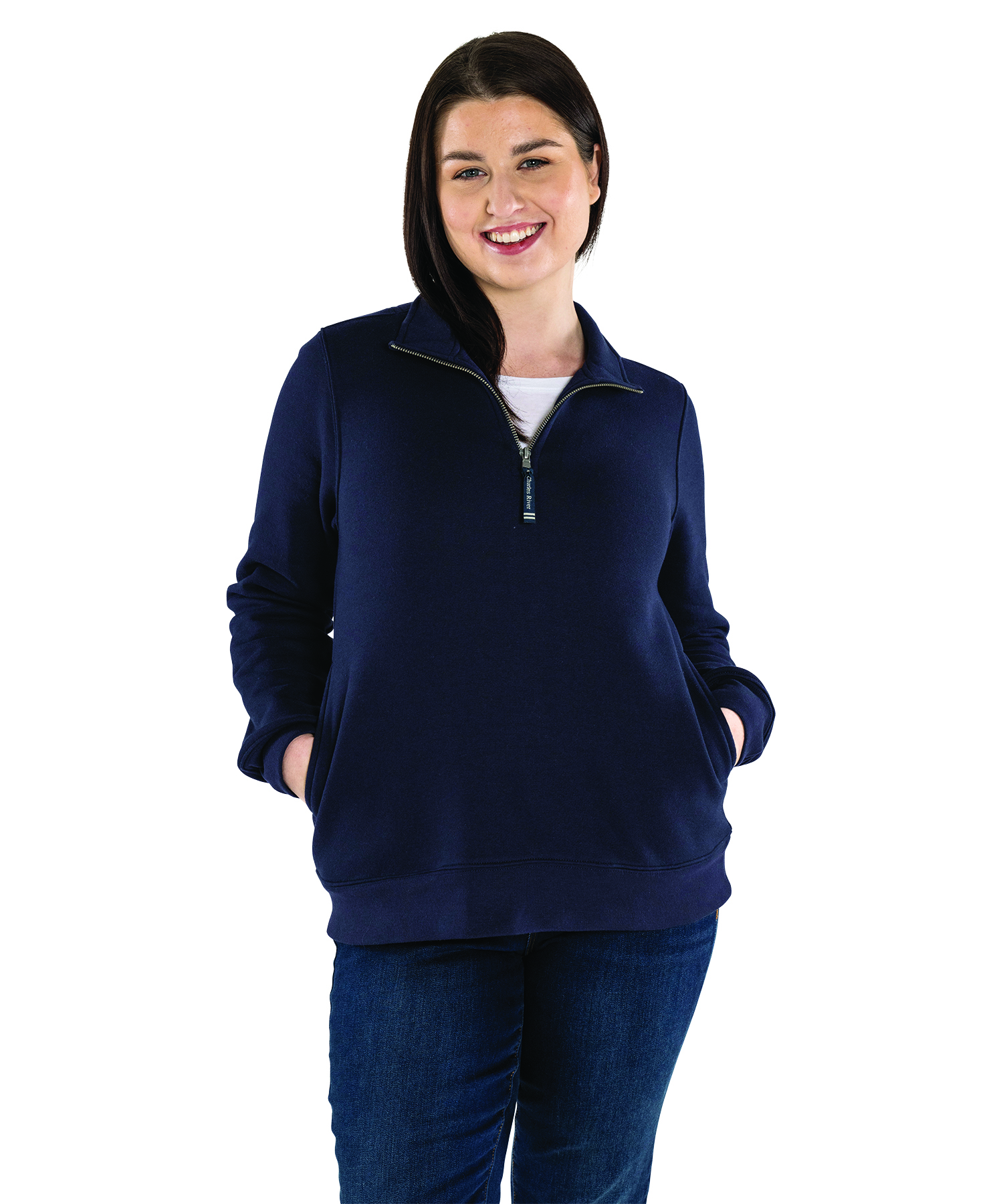 Women's Crosswind Quarter Zip Sweatshirt 8