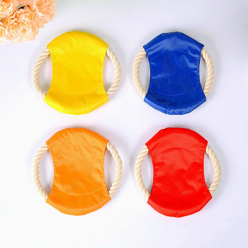 Cotton Rope Flying Disk Toy for Pet 2