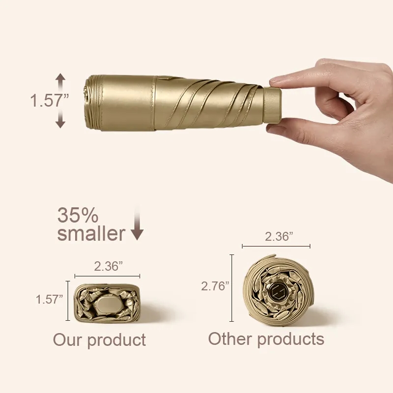 Mini Compact Folding Umbrella 8