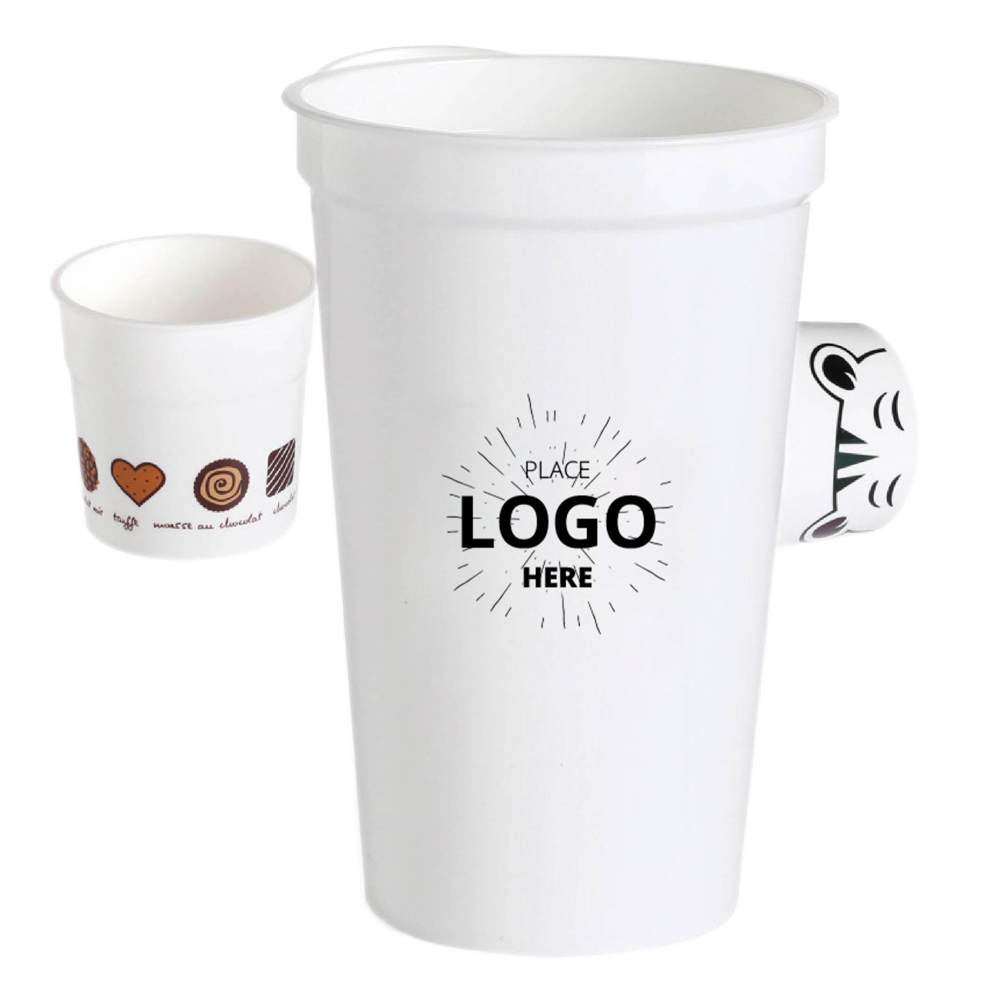 16 Oz. Reusable Plastic Stadium Cup 1