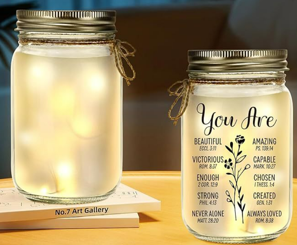 Starlight Mason Jar Night Light 2