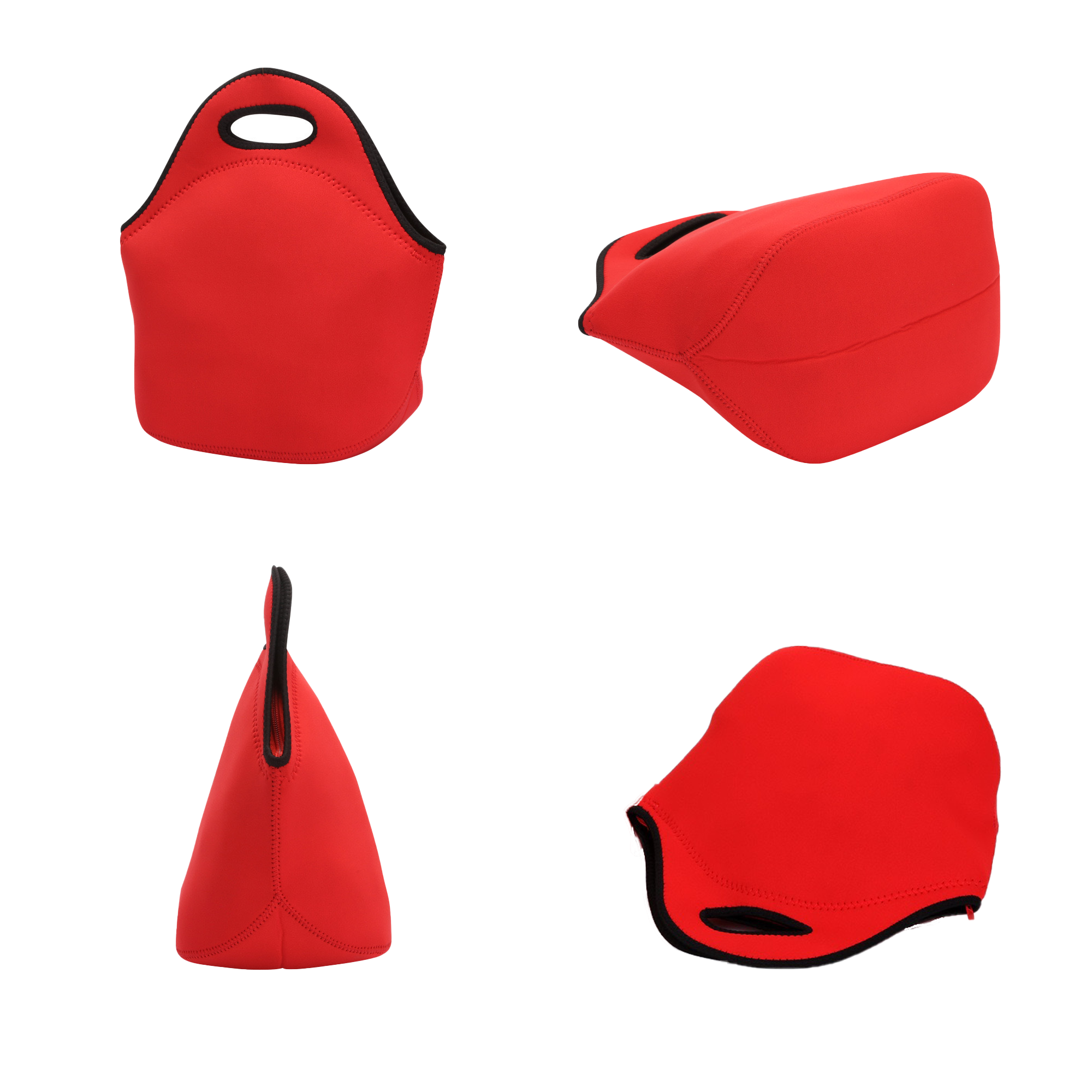 Zippered Neoprene Lunch Tote 20pcs 3