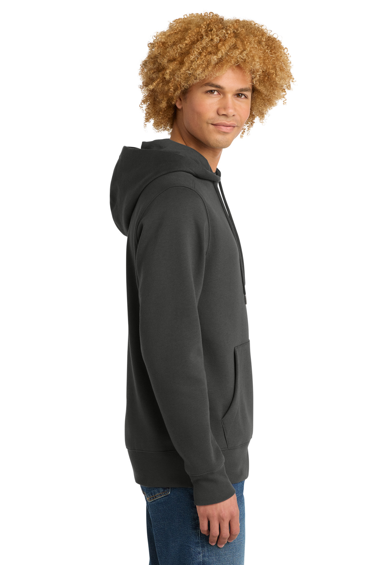 District Perfect Weight Fleece Hoodie DT1101 66