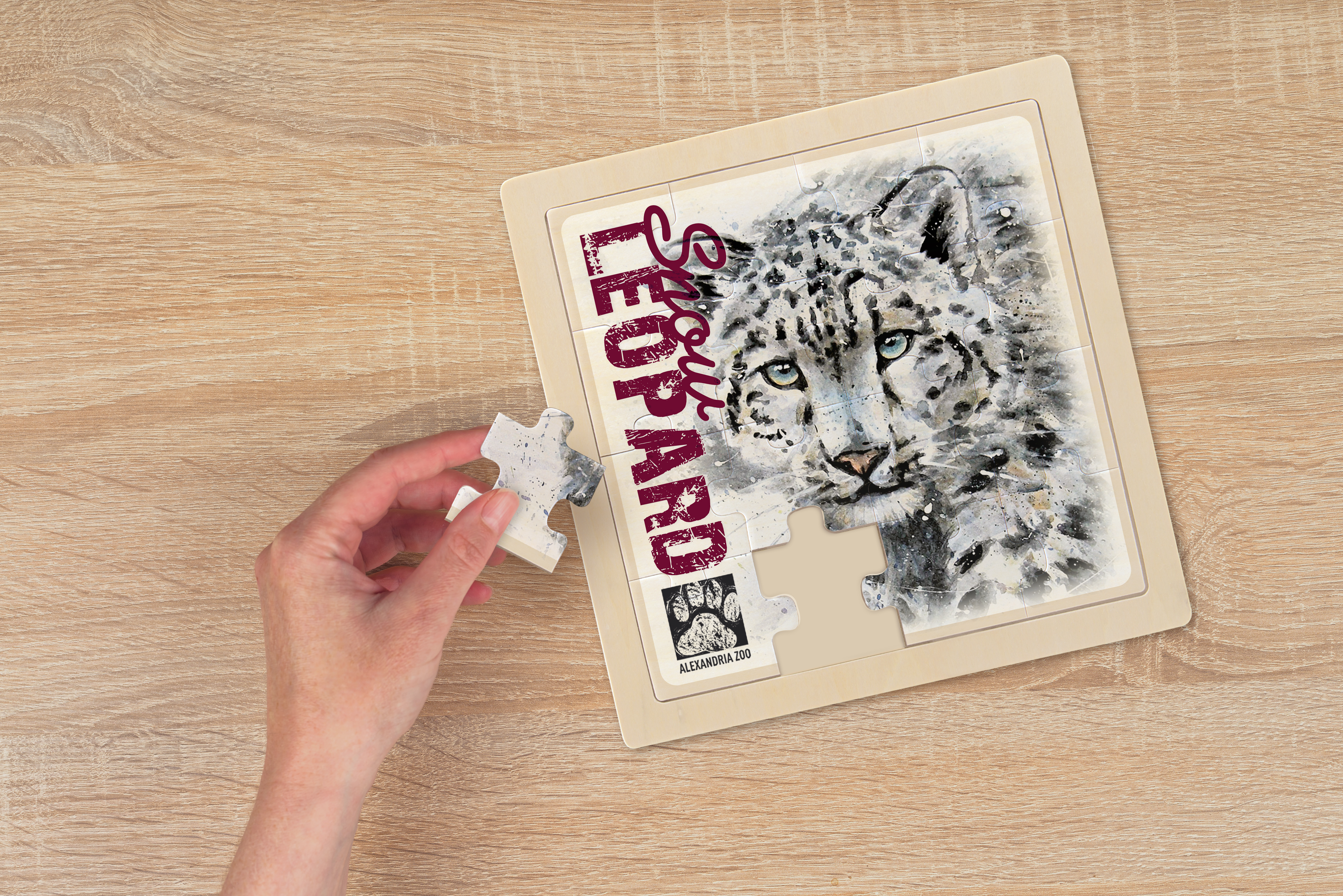 Wooden Jigsaw Puzzle 3