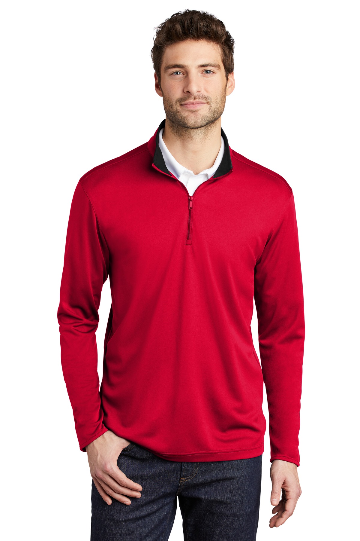 Port Authority Silk Touch Performance 1/4-Zip K584 3