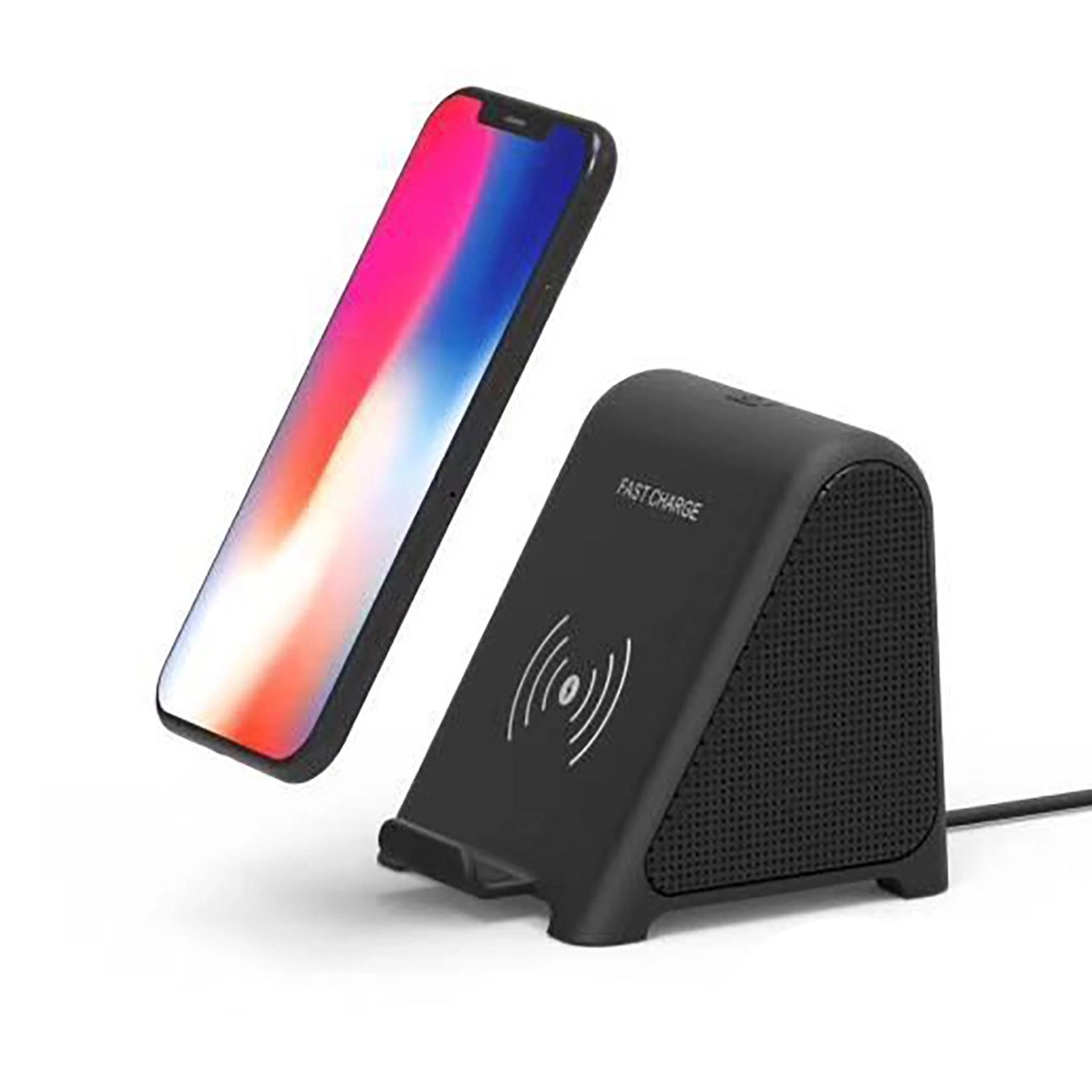 Bluetooth speaker with wireless charger 5