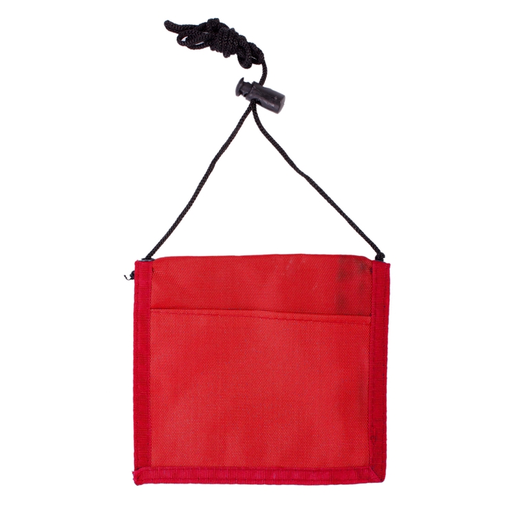 210D Nylon Bi-Fold Neck Wallet Badge Holders -Close out 4