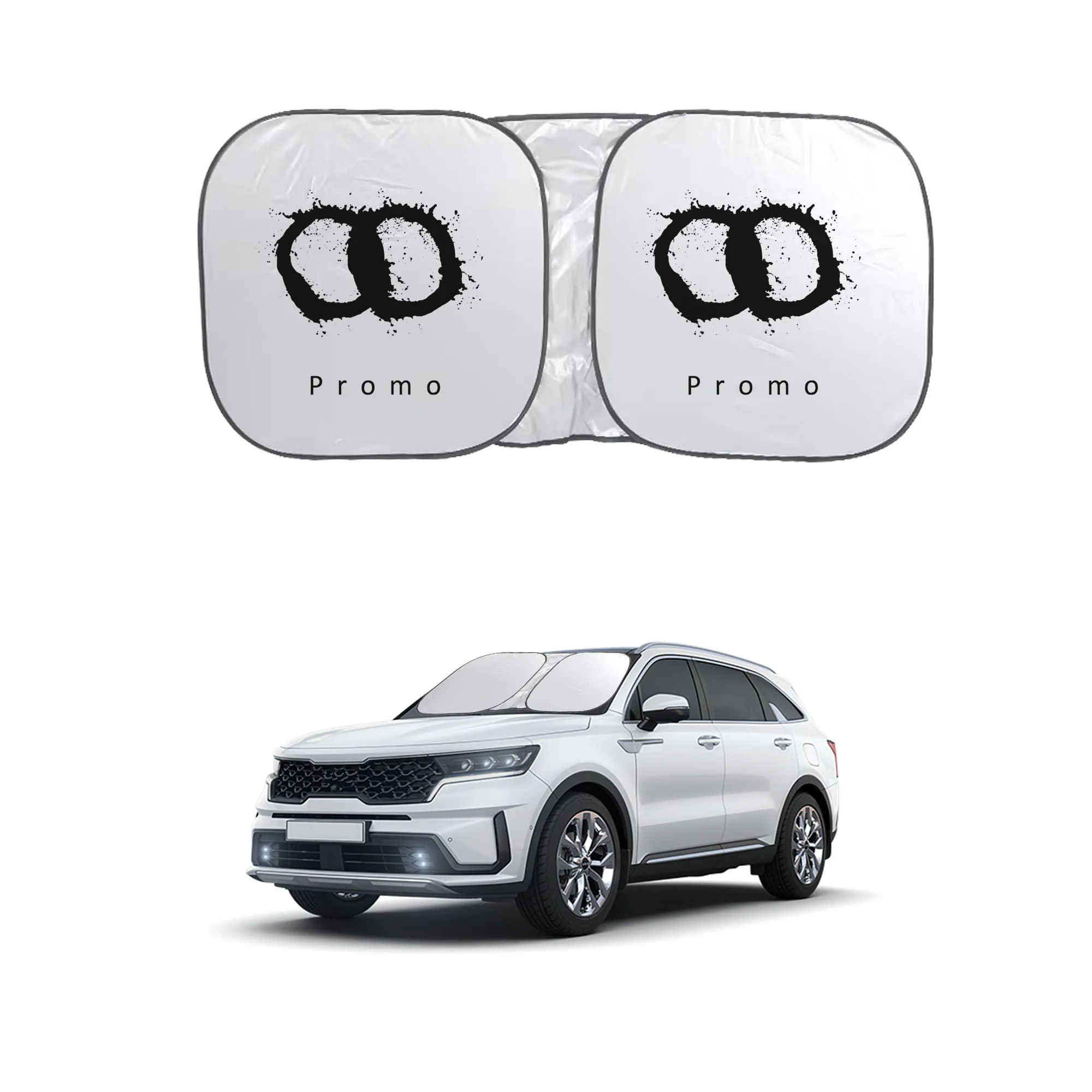 170T Polyester Square Panel Sunshade MOQ50