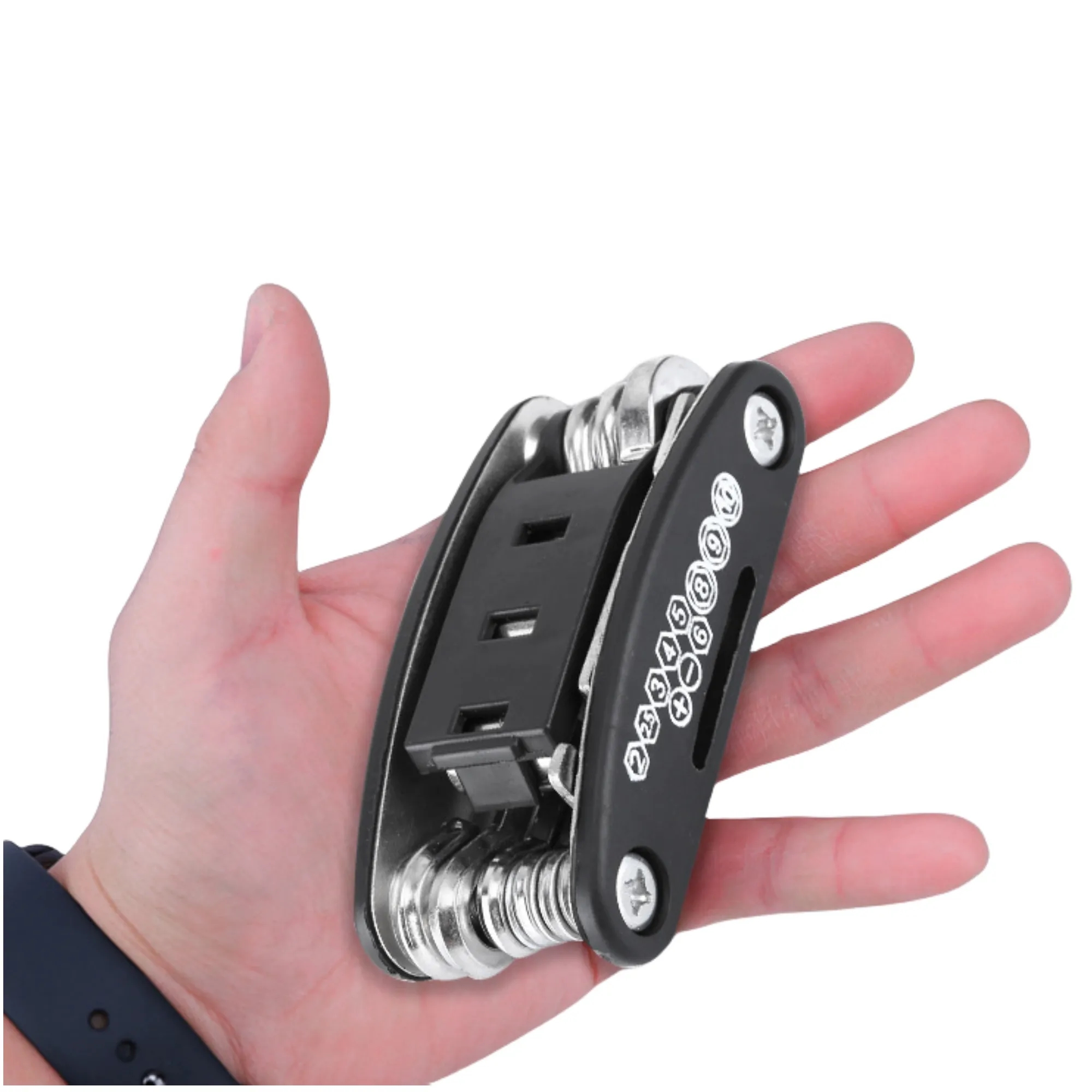 Portable Foldable 16 In 1 Bike Tool Kit 2