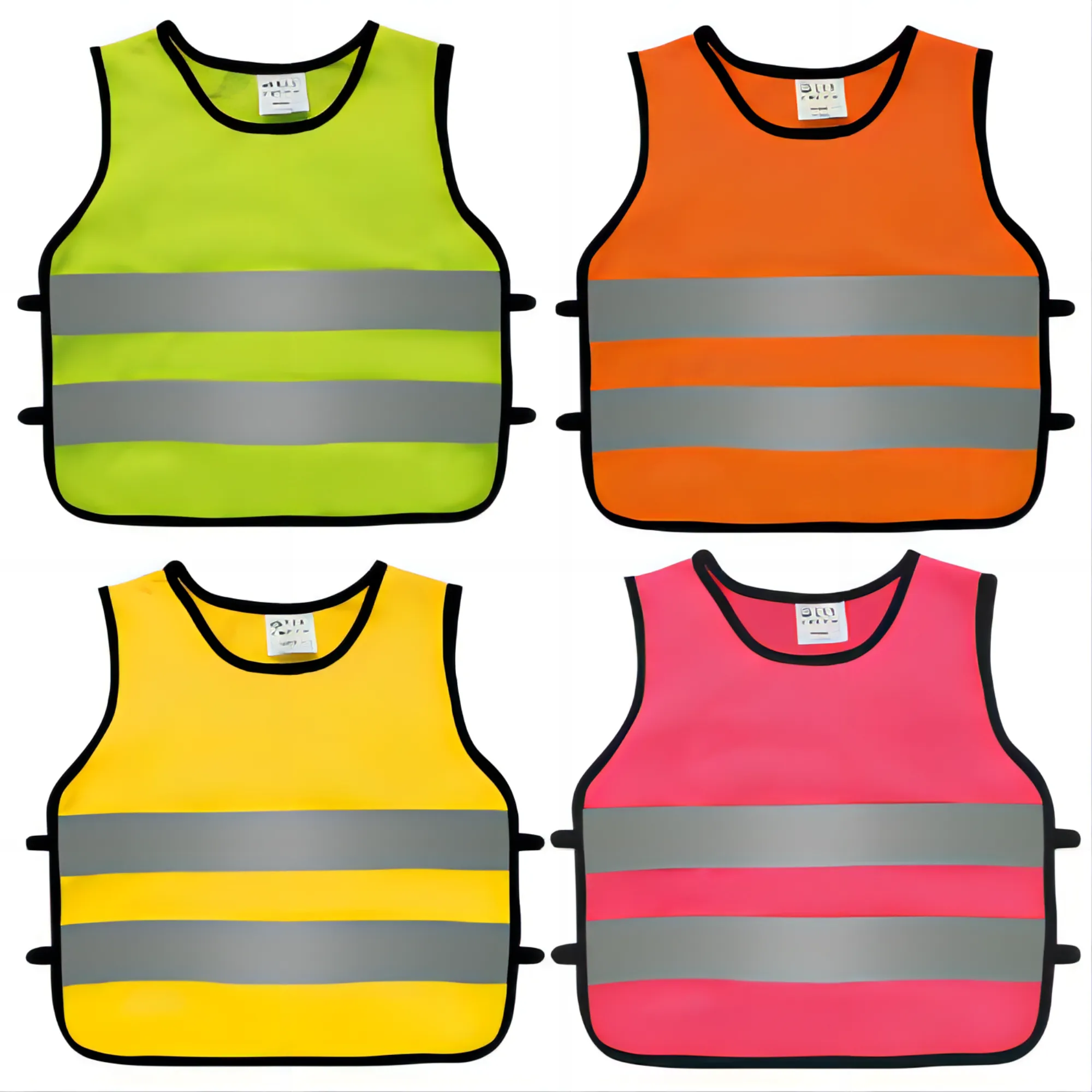 Kids Safety Visibility Reflective Vest MOQ100 2