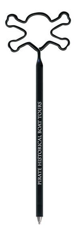 Skull and Crossbones Inkbend Standard, Bent Pen