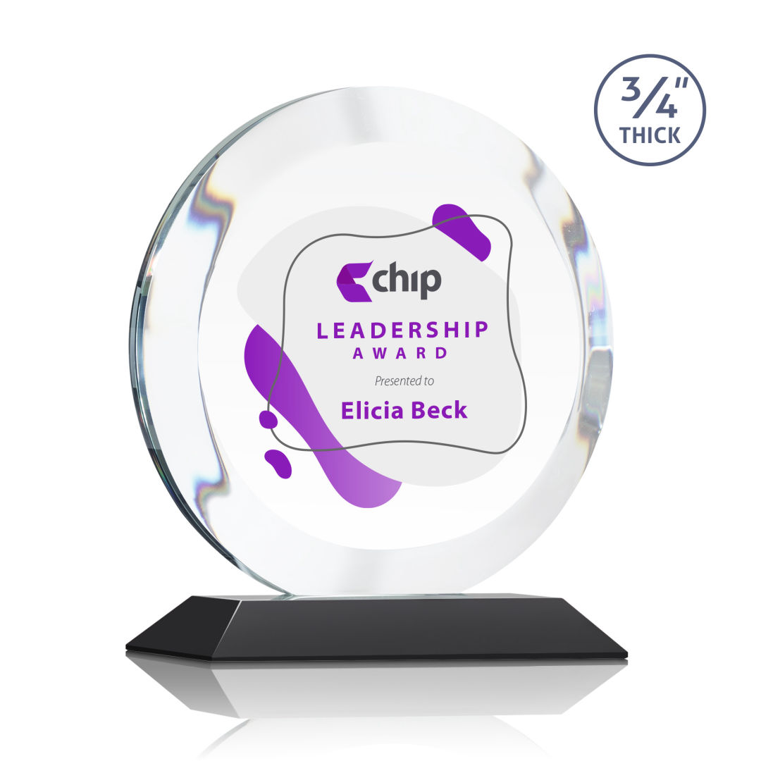 Gibralter VividPrint™ Award - Black 8