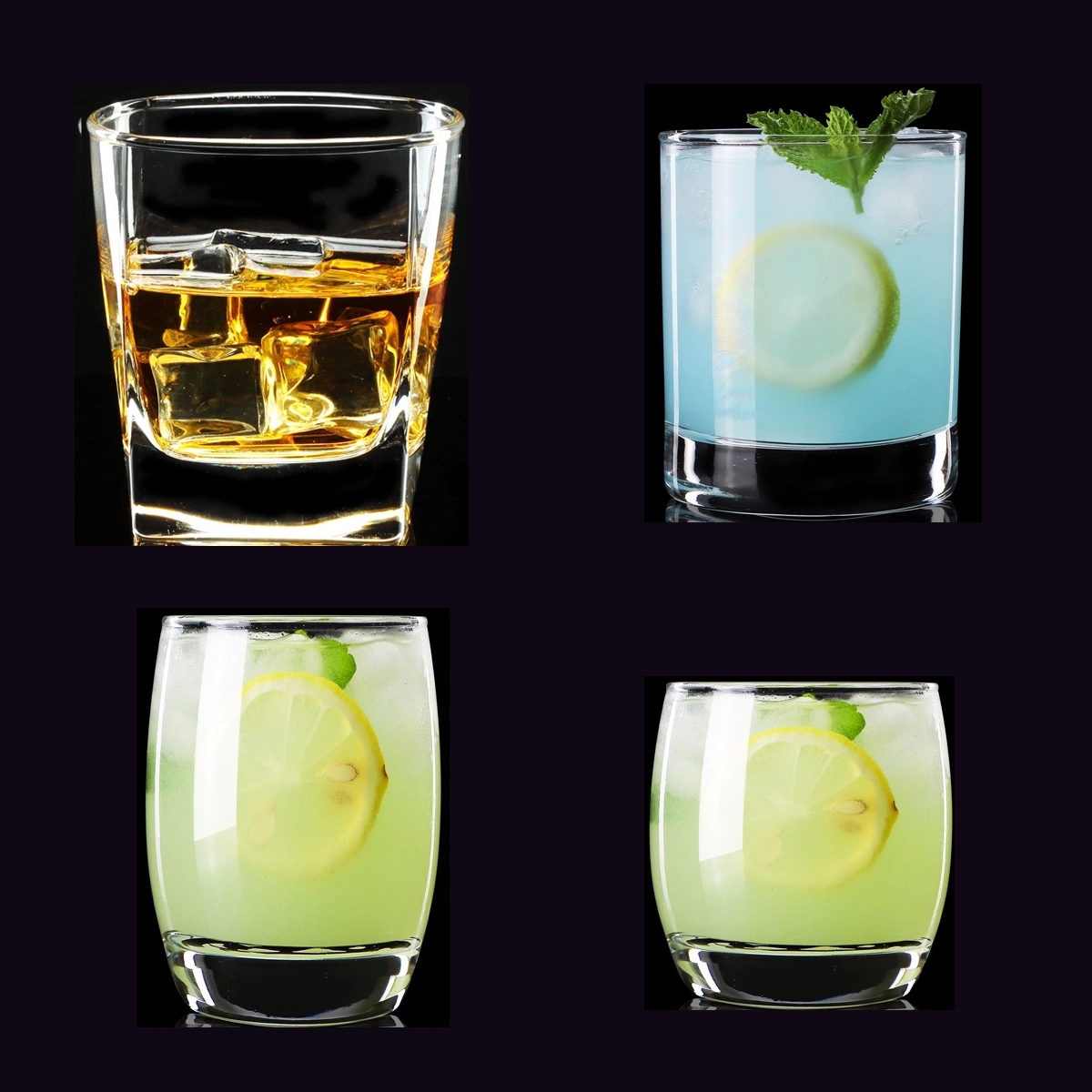 Heavy Base Whiskey Glasses 9