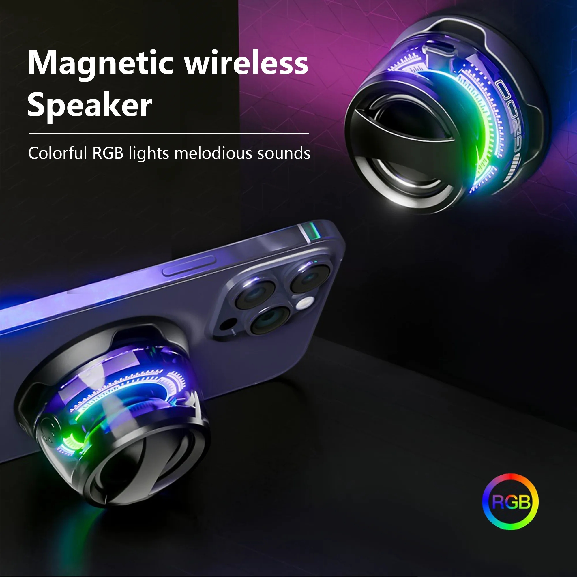 Portable Magnetic Wireless Speaker 7