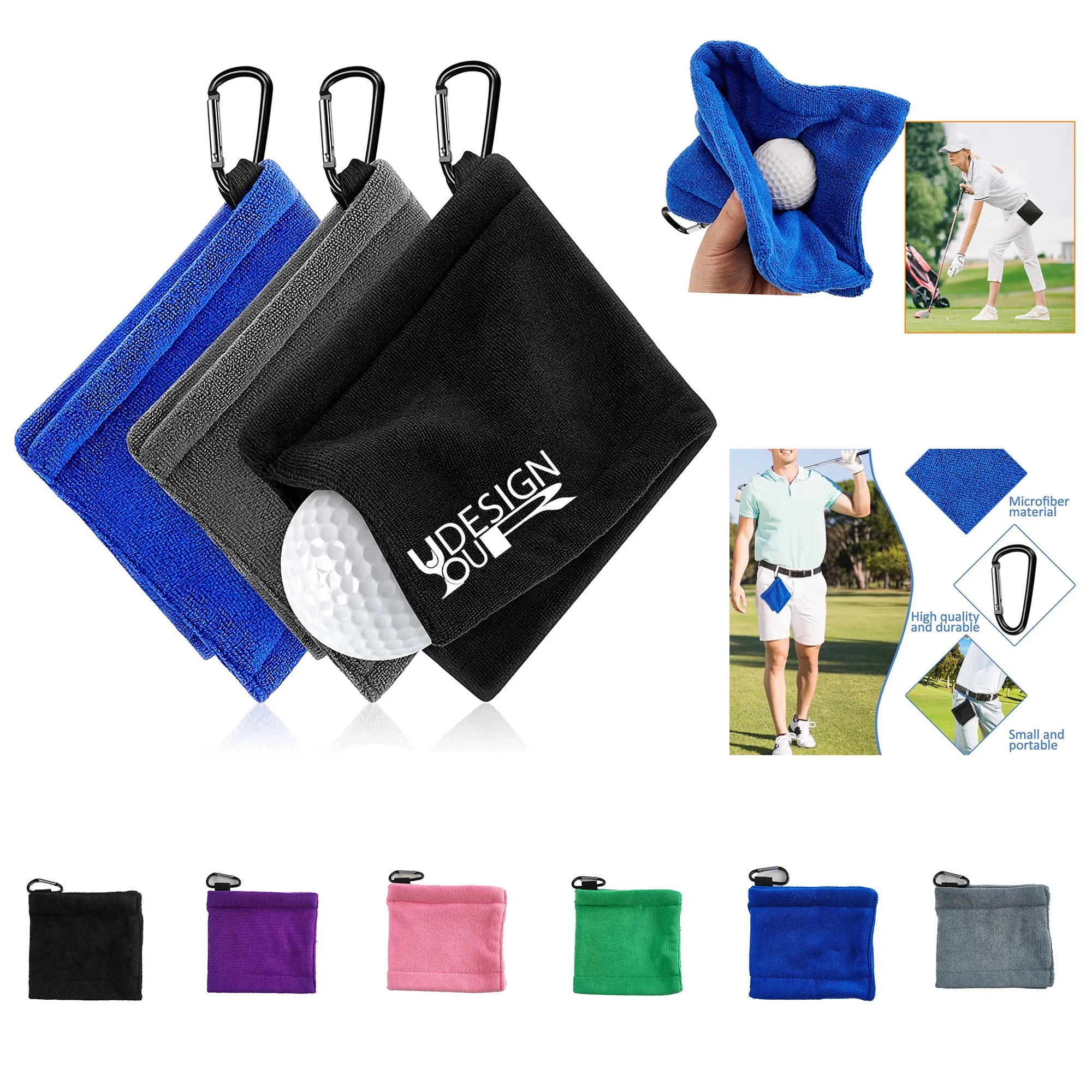 Handy Picks Microfiber Golf Ball Towel MOQ50 10