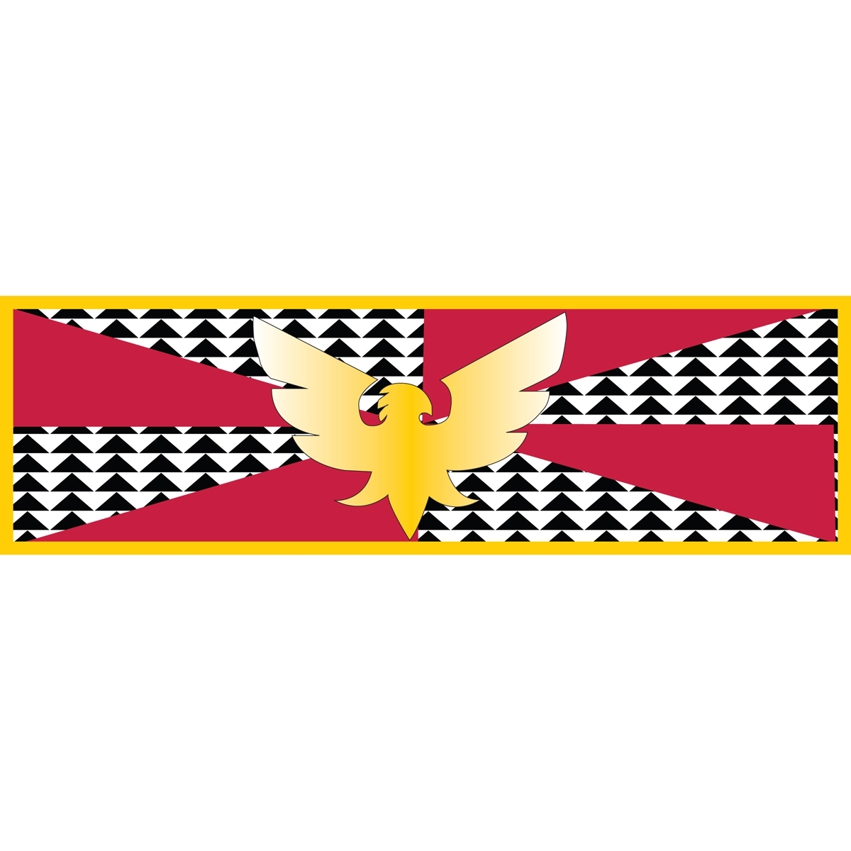 Drag/Feather Window Decals 3" x 10" 1