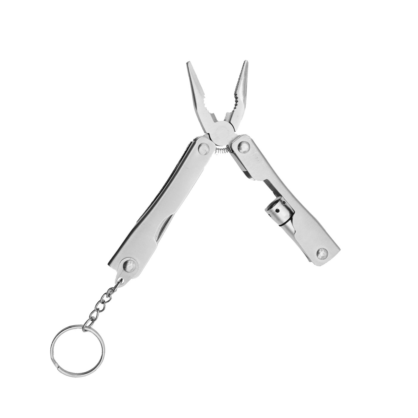 Multi-Tool Pliers w/ Light and Key Chain 4