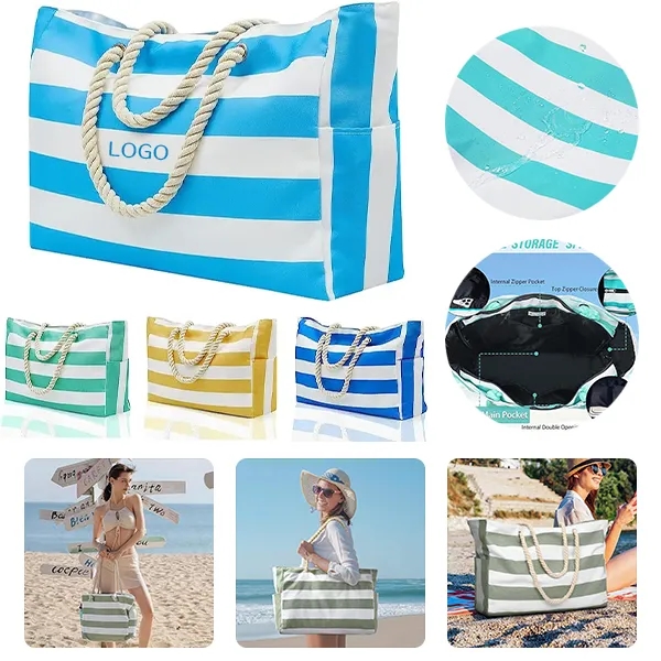 Striped Outdoor Storage Bag 2