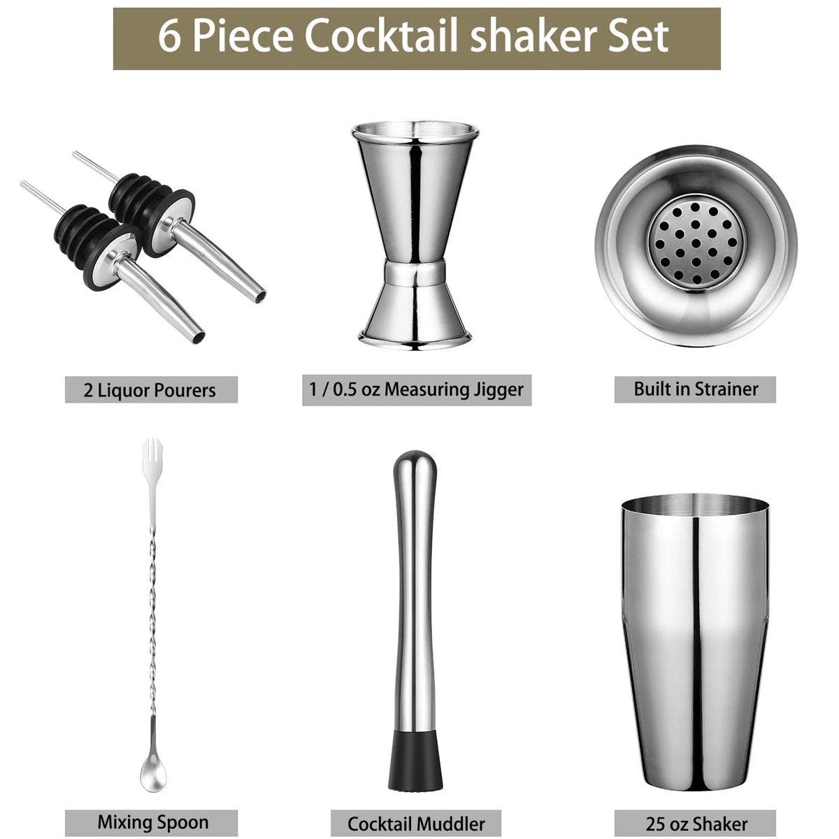 Cocktail Shaker Set 2