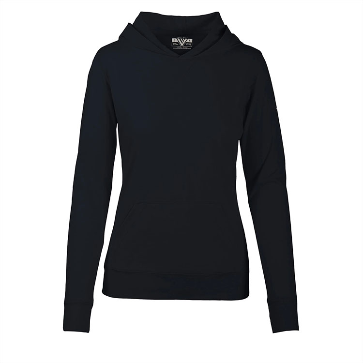 Levelwear Ladies Recovery Long Sleeve Hooded Shirt, custom hoodie or sweatshirt with logo imprint 2