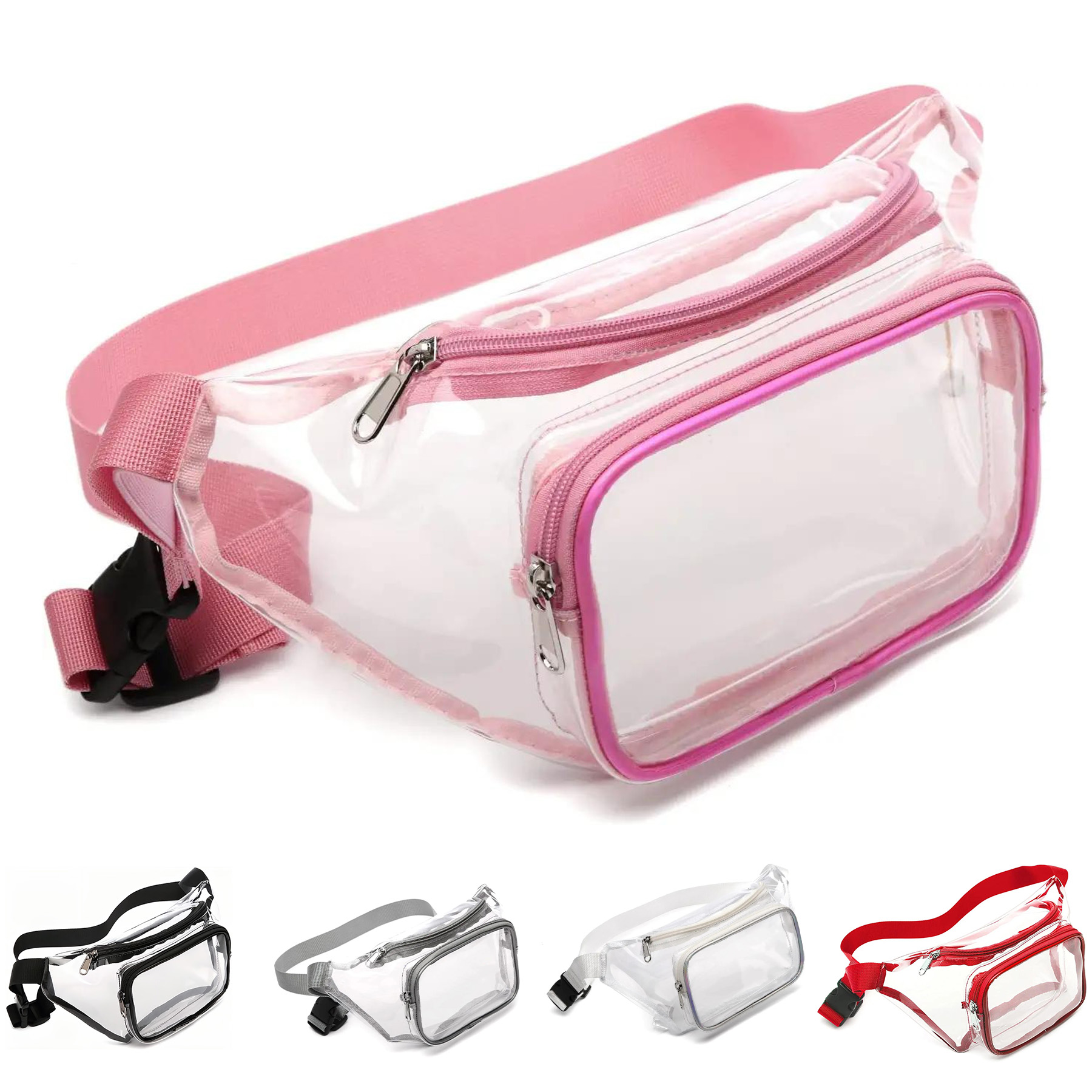 Clear Fanny Pack Stadium Approved 3