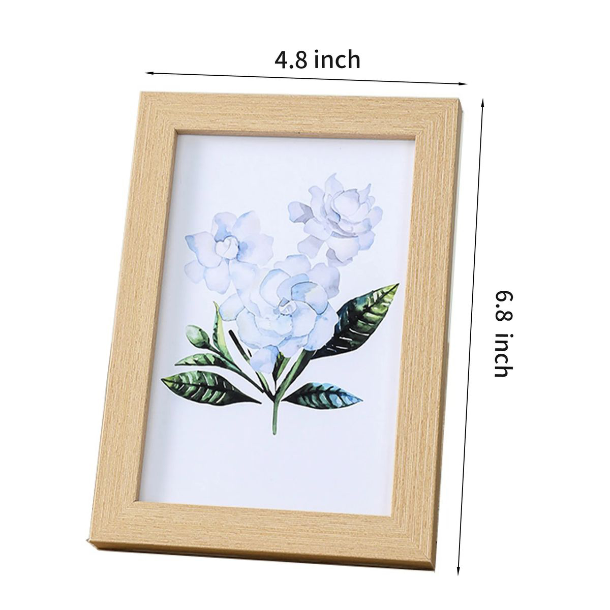 Horizontal or Vertical Display Wood Frame 4