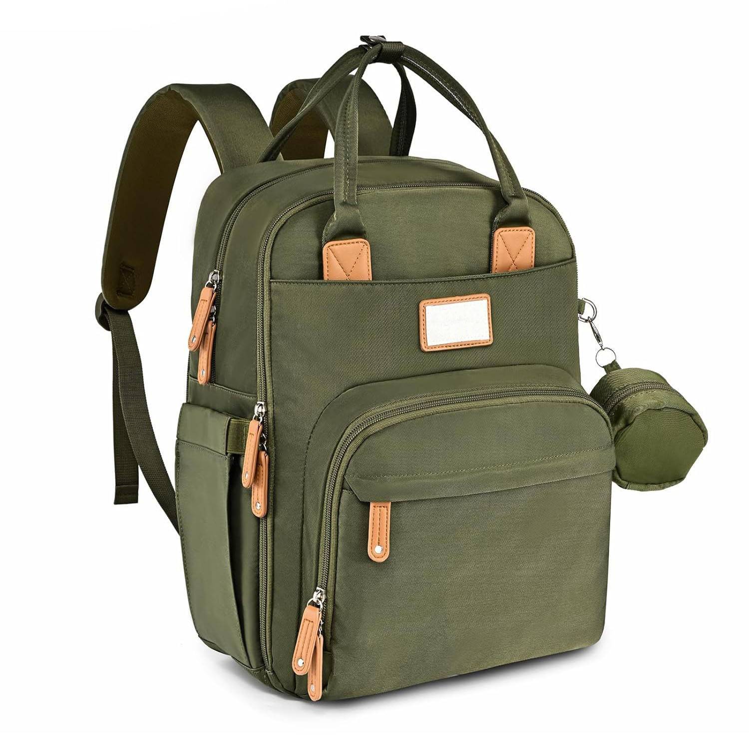 Waterproof Durable Travel Diaper Backpack w/ Multi-Pocket 9