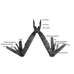 Essential Multi Pliers Tool Kit for Travel and Camping 13
