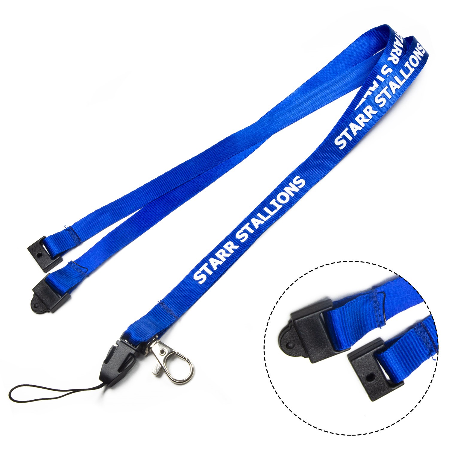 7 Days Rush Nylon Lanyards 5/8" 4