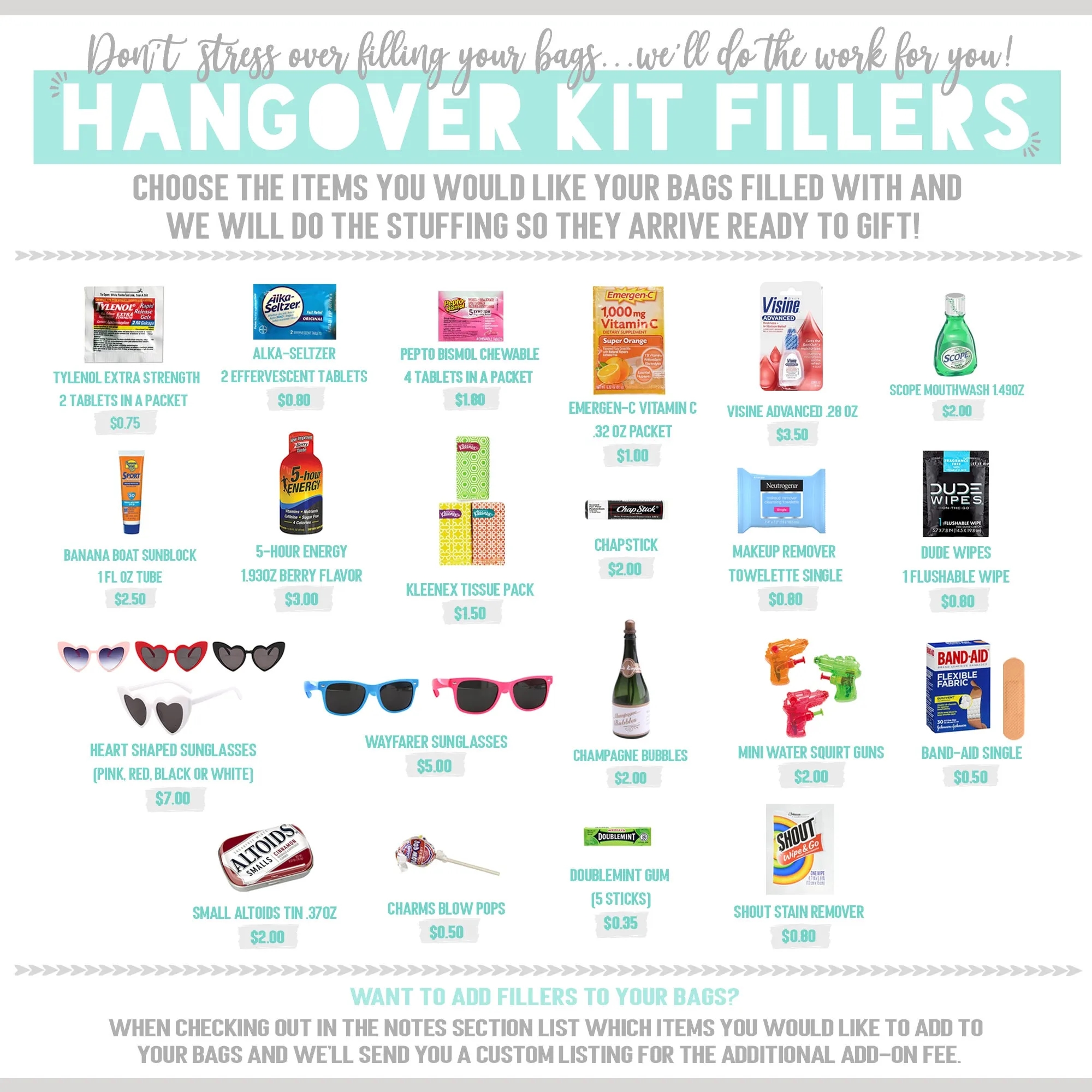 Bachelor Party Hangover Recovery Kit 1