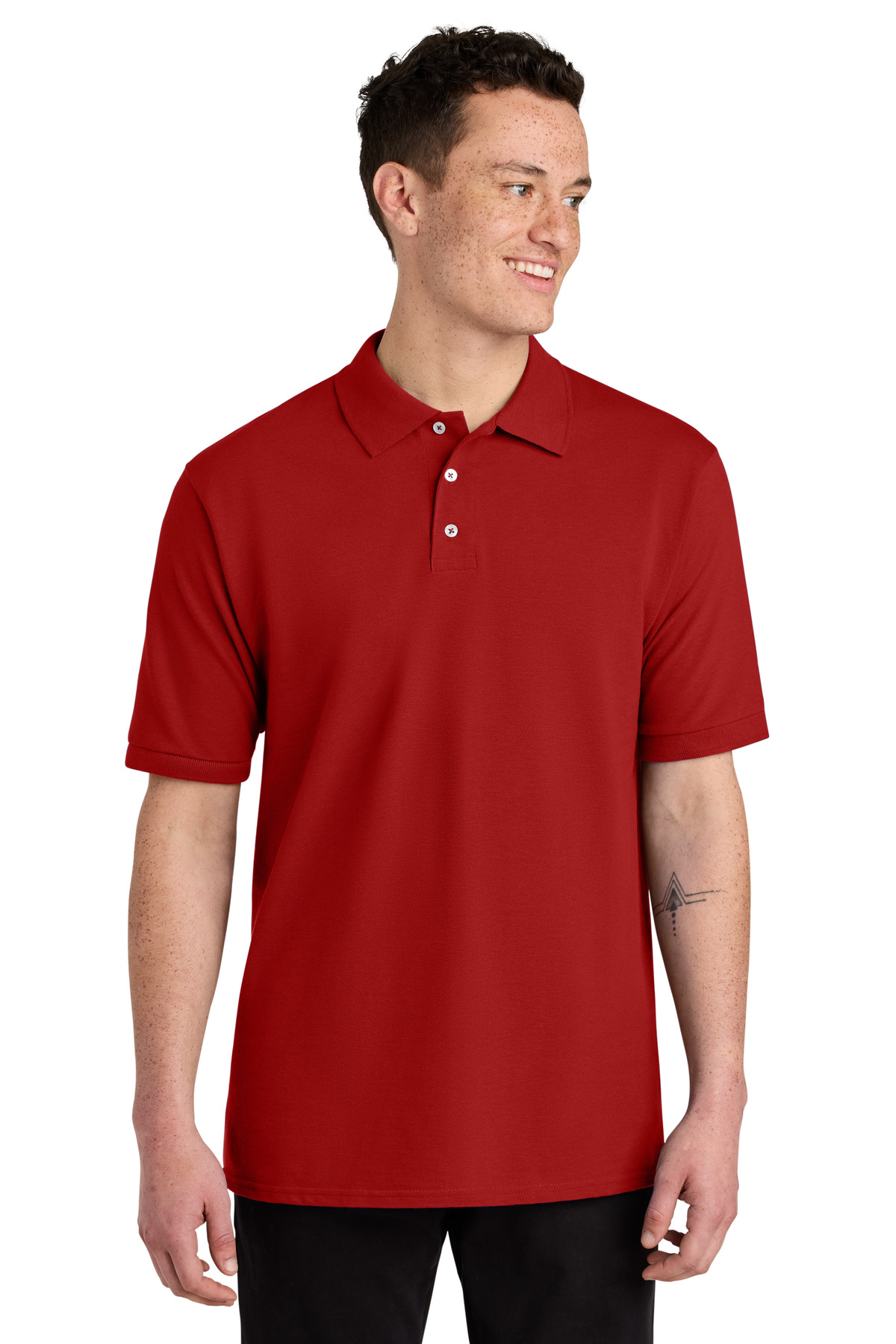 Jerzees Unisex Premium Ring Spun Cotton Pique Sport Shirt 443M 49