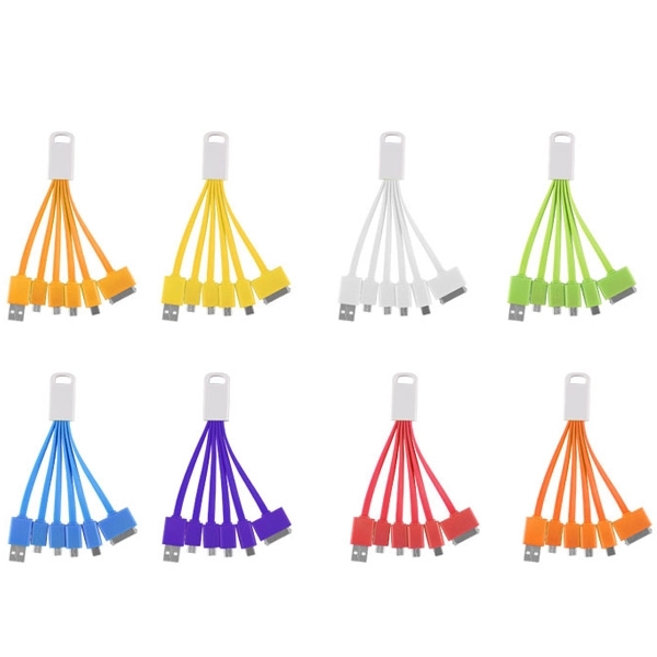 5-in-1 Charging Cable - Multi-Colour 3